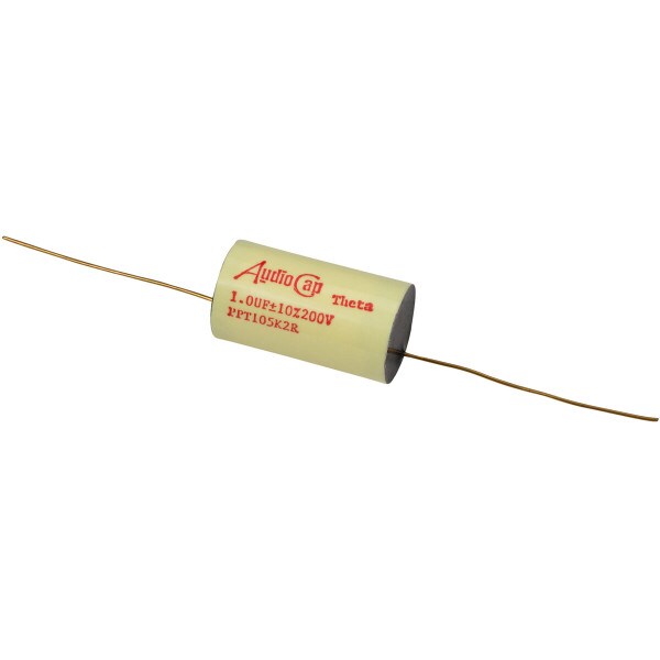 Main product image for Audiocap PPT Theta 1.0uF 200V Film/Foil Capacitor 027-722